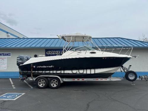 Wellcraft 252 Coastal tekniska specifikationer 